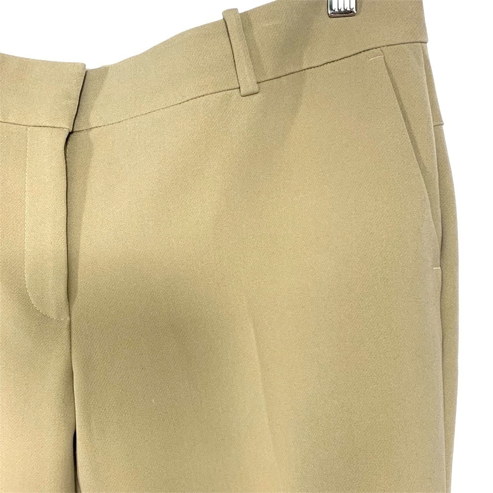 Ann Taylor Ankle Pants Mid-rise Tapered Trouser Taupe 12P Travel Transitional - Picture 6 of 10